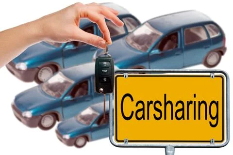 Carsharing Foto stock