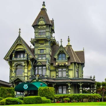 Carson Mansion - Eureka, CA Stock Photos