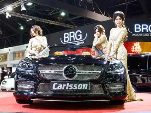 Carsson(brg) on display Stock Photos