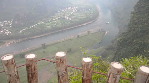 Carst hills view point 库存影片 49060202