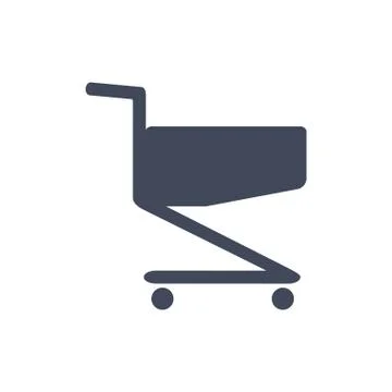 Cart Icon Vector flat design style Stock Illustration