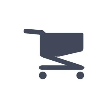 Cart Icon Vector flat design style Stock Illustration
