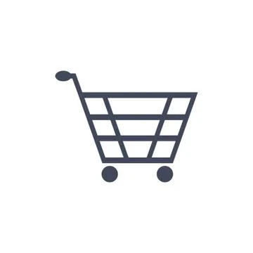 Cart Icon Vector flat design style Stock Illustration