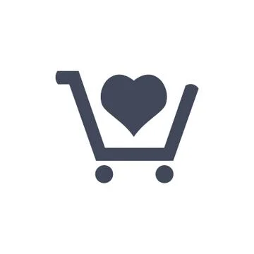 Cart Icon Vector flat design style Stock Illustration