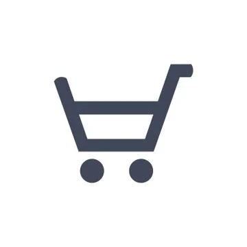 Cart Icon Vector flat design style Stock Illustration