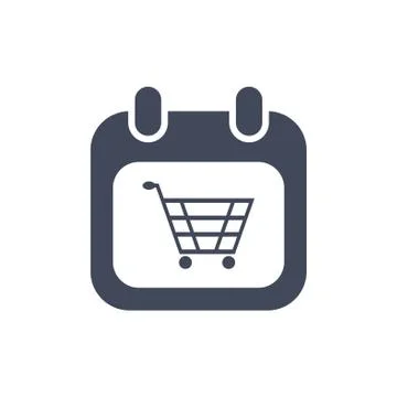 Cart Icon Vector flat design style Stock Illustration