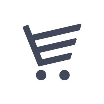 Cart Icon Vector flat design style Stock Illustration