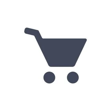 Cart Icon Vector flat design style Stock Illustration