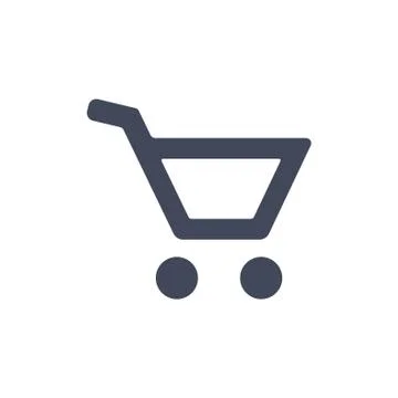Cart Icon Vector flat design style Stock Illustration
