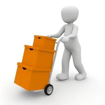 Cart Stock Illustration