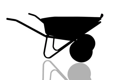 Cart mortar Stock Illustration