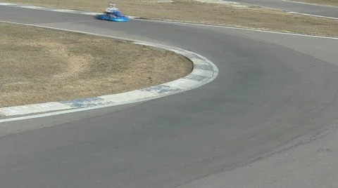 Cart on track Stock Footage 671546