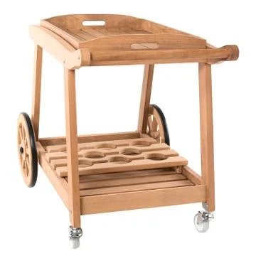 Cart for waiters Stock Photos