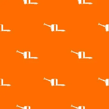 Cart on wheels pattern seamless Illustrazione stock