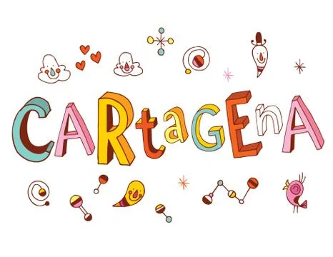 Cartagena Stock Illustration
