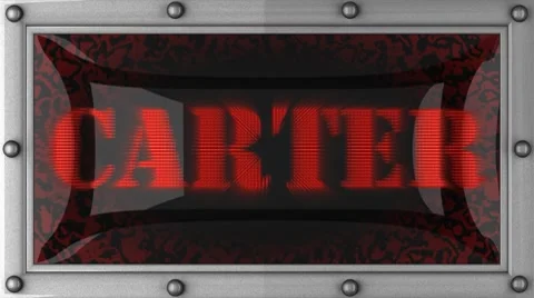 Carter on led Stock Footage 8684668
