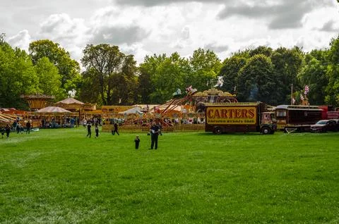 Carters Steam Fair in Basingstoke Stock Photos