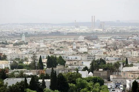 Carthage panorama Foto stock