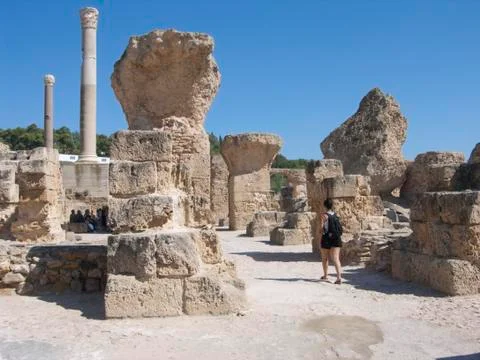 Carthage Tunis Fotos Stock