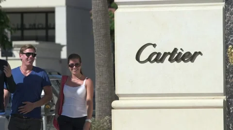 Cartier sign Stock Footage 64902445