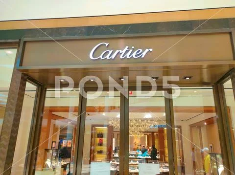 Photograph Cartier store at the Aventura Mall Florida USA