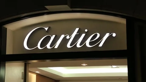 Cartier Store Video stock 203668396