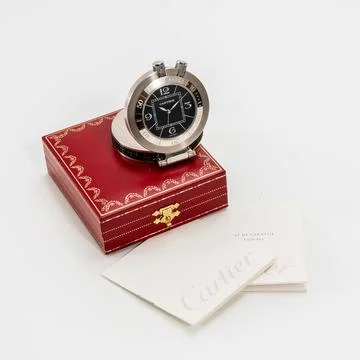 Cartier table clock Stock Photos