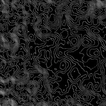 Cartographic pattern - vector illustration Stock Illustration