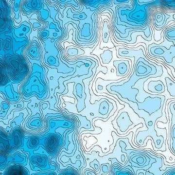 Cartographic pattern - vector illustration Stock Illustration