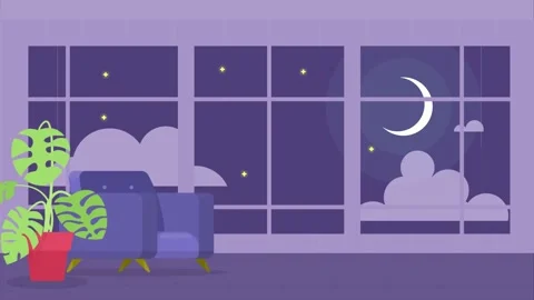 Carton animation background for motion graphics Stockbeeldmateriaal 205280044
