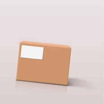 Carton box 01 Stock Illustration