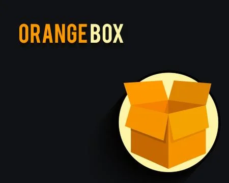 Carton box Illustrazione stock