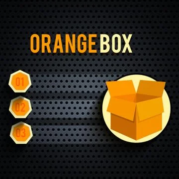 Carton box 库存插图
