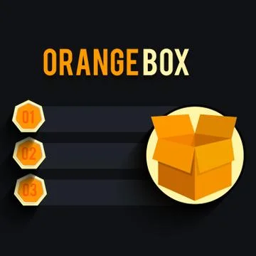 Carton box 库存插图
