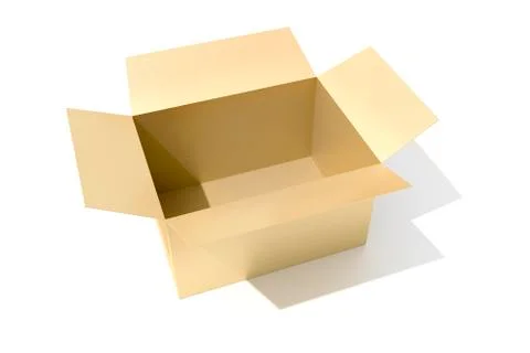 Carton box 库存插图