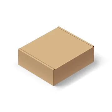 Carton Box Stock Illustration