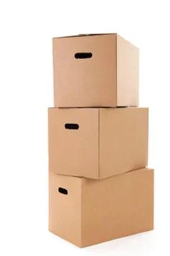 Carton boxes Stock Photos