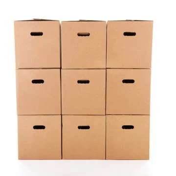 Carton boxes 写真素材