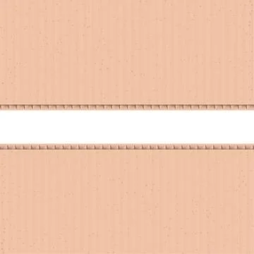 Carton edge background Stock Illustration