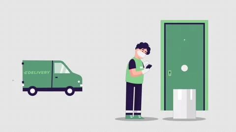 Cartoon 2D Flat Animation Video Stock Footage 281252156
