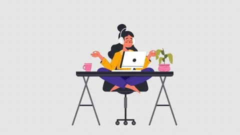 Cartoon 2D Flat Animation Video Stock Footage 281252730