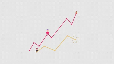 Cartoon 2D Flat Animation Video Stock Footage 281261351