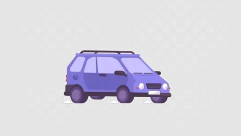 Cartoon 2D Flat Animation Video Stock Footage 281261398