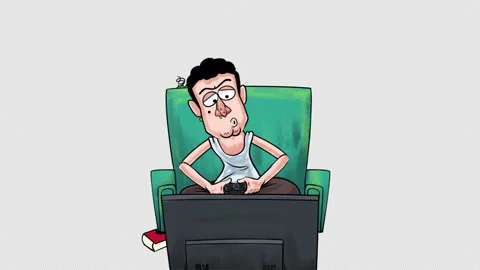 Cartoon 2D Flat Animation Video Stock Footage 281262897