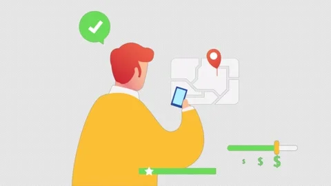 Cartoon 2D Flat Animation Video Stock Footage 281287773