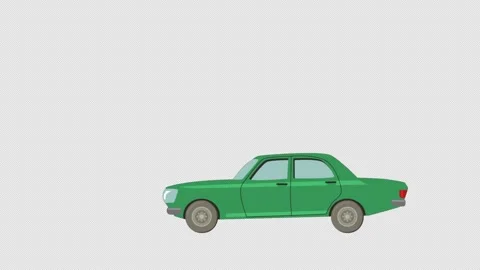 Cartoon 2D Flat Animation Video Stock Footage 281287774