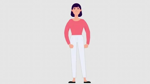 Cartoon 2D Flat Animation Video Stock Footage 281288419