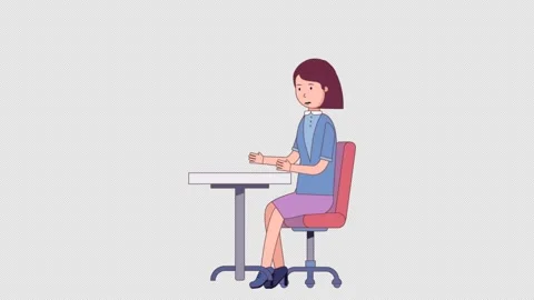 Cartoon 2D Flat Animation Video Stock Footage 281288422