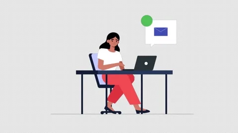 Cartoon 2D Flat Animation Video Stock Footage 281288836
