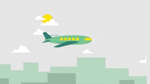 Cartoon 2D Flat Animation Video Stock Footage 281289172